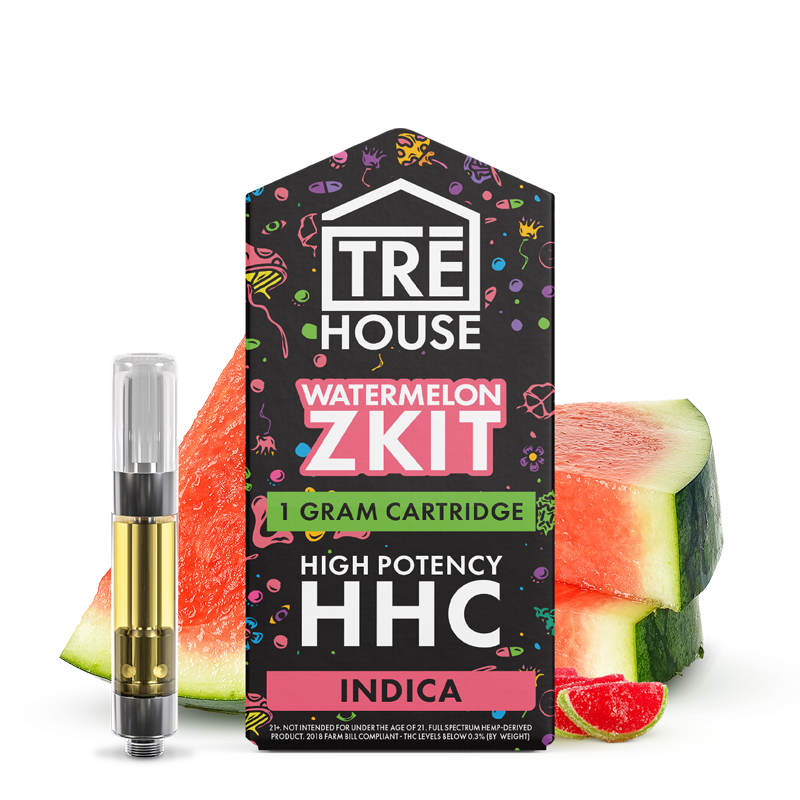 Cartridges - Watermelon Zkit - HHC - (5 Pack)