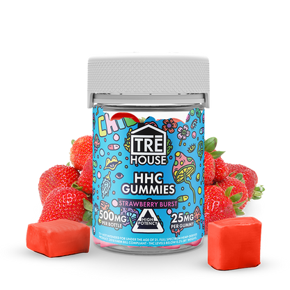 Gummies - High Potency HHC - Strawberry Burst - 20ct - (6 Pack)