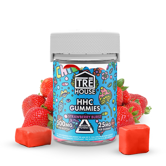 Gummies - High Potency HHC - Strawberry Burst - 20ct - (6 Pack)