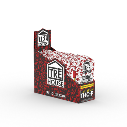 Cartridges - White Widow - Live Resin - THC-P - (5 Pack)