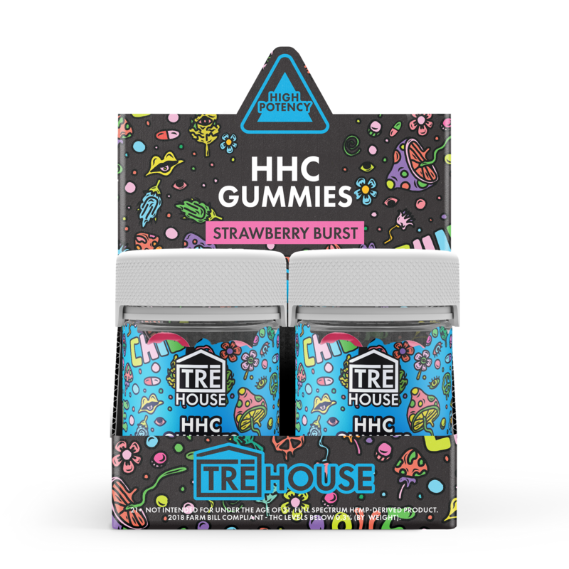 Gummies - High Potency HHC - Strawberry Burst - 20ct - (6 Pack)