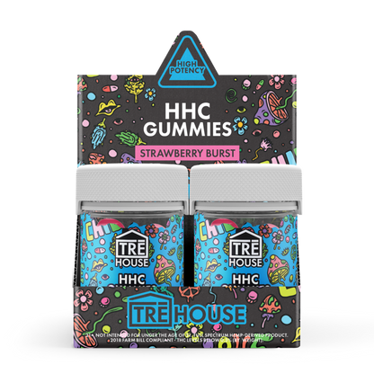 Gummies - High Potency HHC - Strawberry Burst - 20ct - (6 Pack)