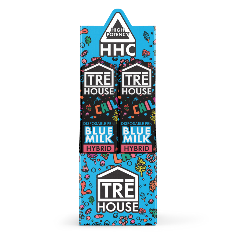 Pen - Blue Milk - HHC -  2 Grams - (10 Pack)