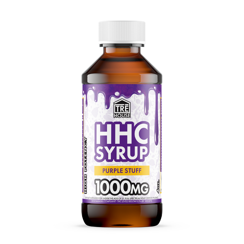 Syrup - Purple Stuff -1000mg - HHC - 4oz - (6 Pack)